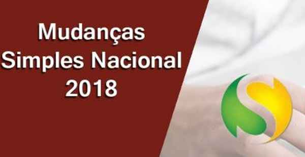 Novo Simples nacional – 2018
